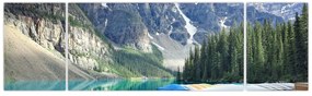 Obraz - Moraine Lake (170x50 cm)