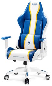 Fotel gamingowy Diablo X-One 2.0 Normal Size, Aqua Blue