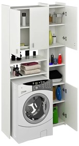 Szafka nad pralką MIRALI, biała