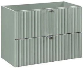 Szałwiowa szafka pod umywalkę z szufladami  B1-R74