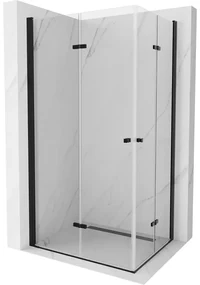 Mexen Lima Duo kabina prysznicowa składana 80 x 70 cm, transparent, czarna - 856-080-070-70-00-02