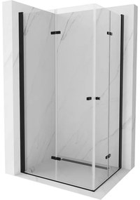 Mexen Lima Duo kabina prysznicowa składana 80 x 70 cm, transparent, czarna - 856-080-070-70-00-02
