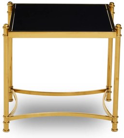 Stolik ze szklanym blatem 50x56 cm Ackley – Premier Housewares