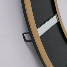 Zegar czarny loft COLORADO, Ø 60 cm