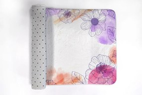 Dywanik pod prysznic Dywanik pod prysznic Kwiaty Akwarele