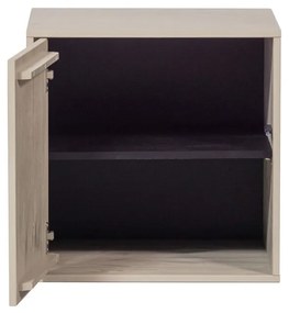 Kremowa szafa modułowa z litego drewna sosnowego 150x200 cm Daily – vtwonen