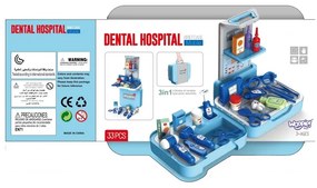 Woopie zestaw małego dentysty lekarza 33 el.