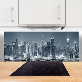 Szkło do Kuchni na Ścianę Architektura Zabytkowego Miasta