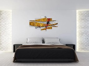 Abstrakcyjny obraz (125x70 cm)
