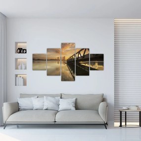 Obraz molo (125x70 cm)