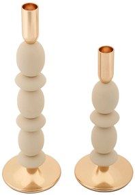 Zestaw świeczników SHUTTLE, 25 cm, 33 cm