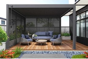 Osłona boczna do pergoli bioklimatycznej – Rojaplast