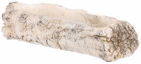 Osłonka na kwiaty - skrzynka, imitacja brzozy, 32 x 12 x 8 cm, 32 cm