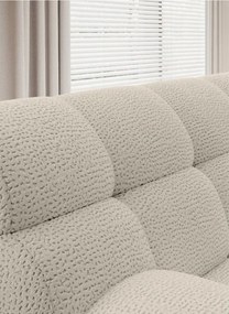 Narożnik COCOON S w układzie L z elektryczną regulacją siedziska Lewostronny w tkaninie JAGUAR 02