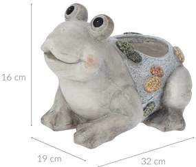 Doniczka do ogrodu z figurką