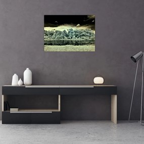 Obraz na szkle akwenu wodnego (70x50 cm)