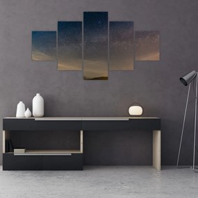 Obraz nocnego nieba (125x70 cm)