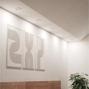 Eglo 902263 - ZESTAW 5x LED wpuszczana oprawa sufitowa punktowa BARRANCO LED/4,8W/230V biała