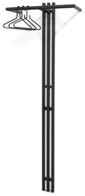 Czarny metalowy wieszak ścienny 65 cm Senza – Spinder Design
