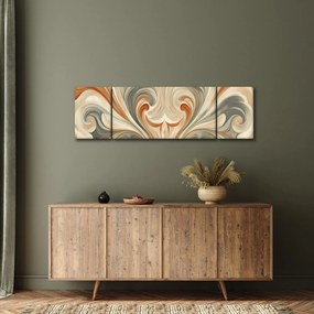 Obraz - Wiry w ziemistych barwach (170x50 cm)