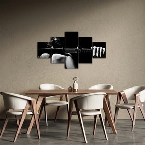 Obraz - Kobieta z mieczem (125x70 cm)