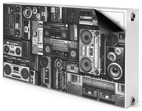 Magnes dekoracjny na kaloryfer Old school boombox