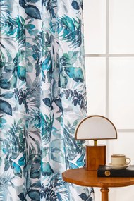 Designerska zasłona CORTINA 140x270 cm, wzorzysta Zawieszanie: Taśma z wiązaniami