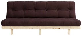 Ciemnobrązowa sofa 200 cm Lean – Karup Design