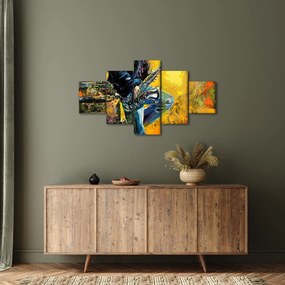 Obraz saksofonisty (125x70 cm)