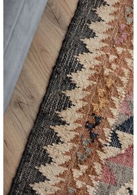 Szary dywan z juty tkany ręcznie 80x150 cm Roya Parsa – Elle Decoration