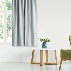 Jasnoszara zasłona zaciemniająca 140x270 cm Eyelets – Restilo