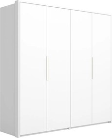 Szafa 4D 205 cm New York 2.0 biała