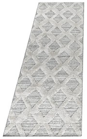 Jasnoszary chodnik 80x250 cm Pisa – Ayyildiz Carpets