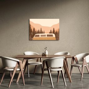 Obraz - Vintage van N⁰2 (70x50 cm)
