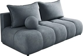 Sofa COCO z funkcja spania i pojemnikiem SZARY DOMOHOME