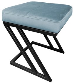Pufa ZETA LOFT ławka taboret podnóżek metal BL06