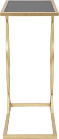 Stolik pomocniczy w stylu glamour, wys. 60 cm