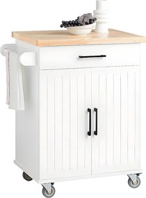 Wózek kuchenny z szufladą szafka FKW119-WN