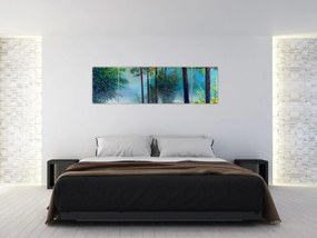 Obraz - Obraz olejny przedstawiający krajobraz (170x50 cm)