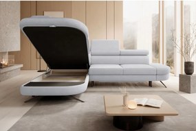 Narożnik OTIS L Lewostronny Regulowane Zagłówki wolnostojący tkanina AURORA 15 WERSAL