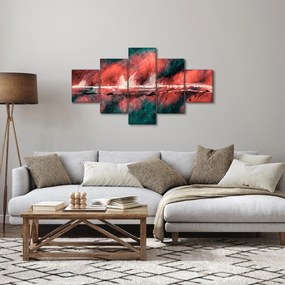 Obraz - Wybuch nafty (125x70 cm)
