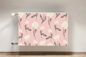 Maskownica na kaloryfer Delikatne kwiaty