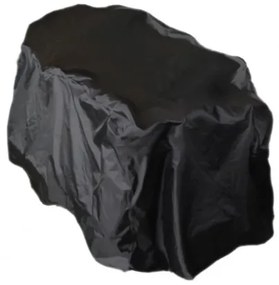 Czasza parasola ochronny na stół 150x90 cm + 4 do 6 rozkładanych krzeseł