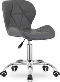 Krzesło obrotowe Valora AVOLA w kolorze szarym, ergonomiczne, do biura