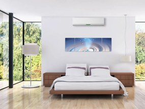Obraz - Eteryczny yin-yang (170x50 cm)