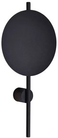 Czarny industrialny kinkiet metalowy - S869-Fisel