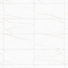 Mexen Dicta White gres szkliwiony rekt. G1, płytka podłogowo-ścienna 120 x 60 cm, carving - TL408-120-060-02