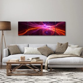 Obraz nowoczesnej abstrakcji (170x50 cm)