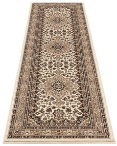 Beżowy chodnik Nouristan Parun Tabriz, 80x250 cm
