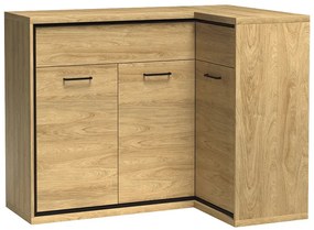 Komoda narożna hikora naturalna - Acorus 16X